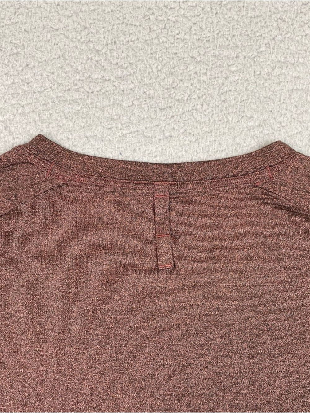 Lululemon T Shirt Men's Size M (Estimated) Curve Hem Gym Workout Athletic Medium - Picture 7 of 8